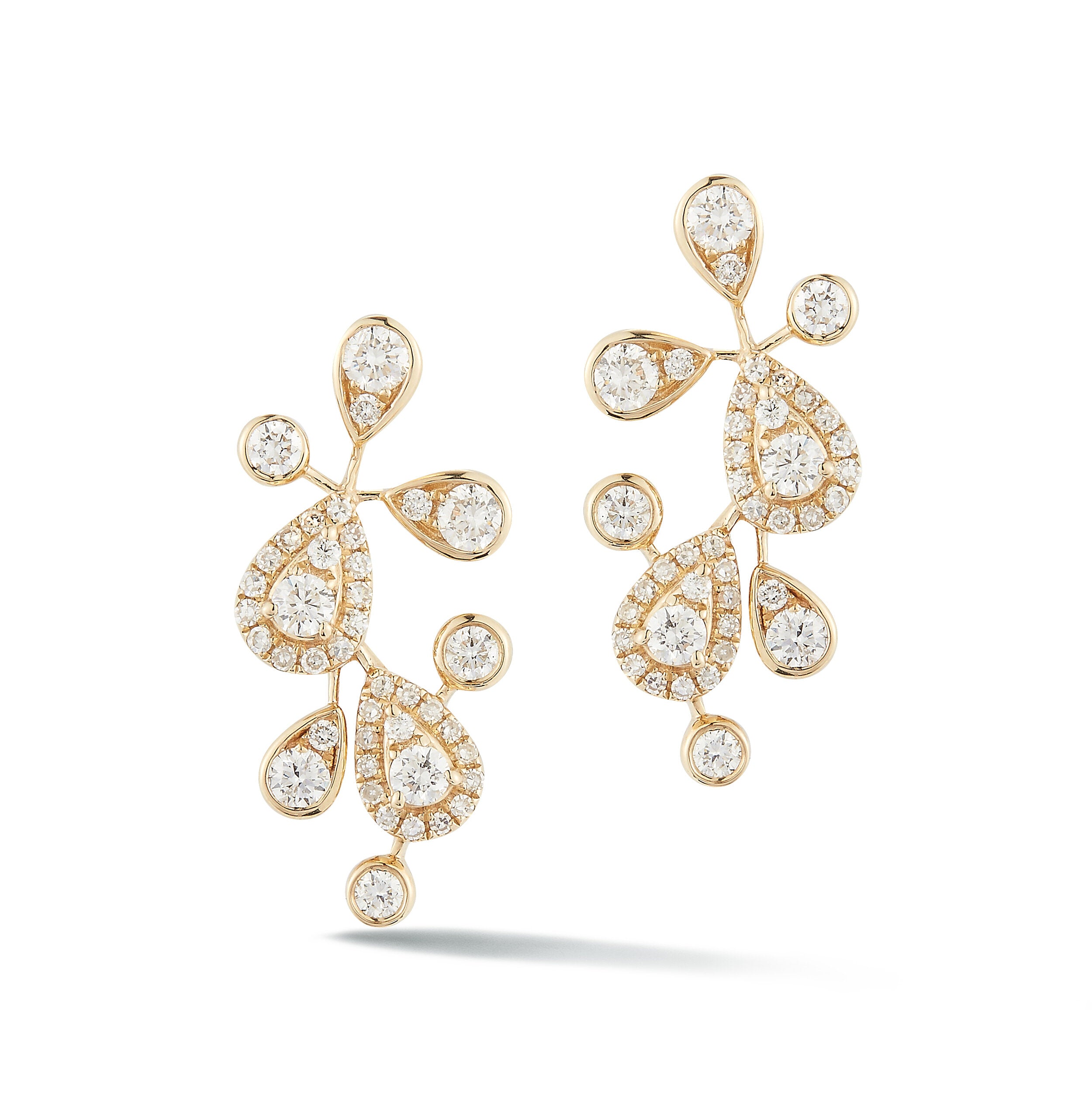 Lively Pear Earrings- .73
