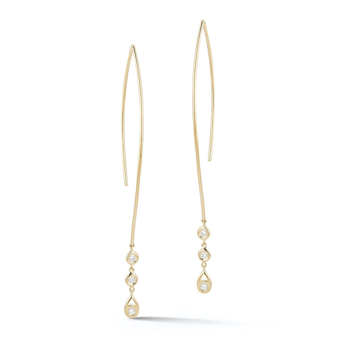 Hooked Wire Earrings w/ .20 dia.