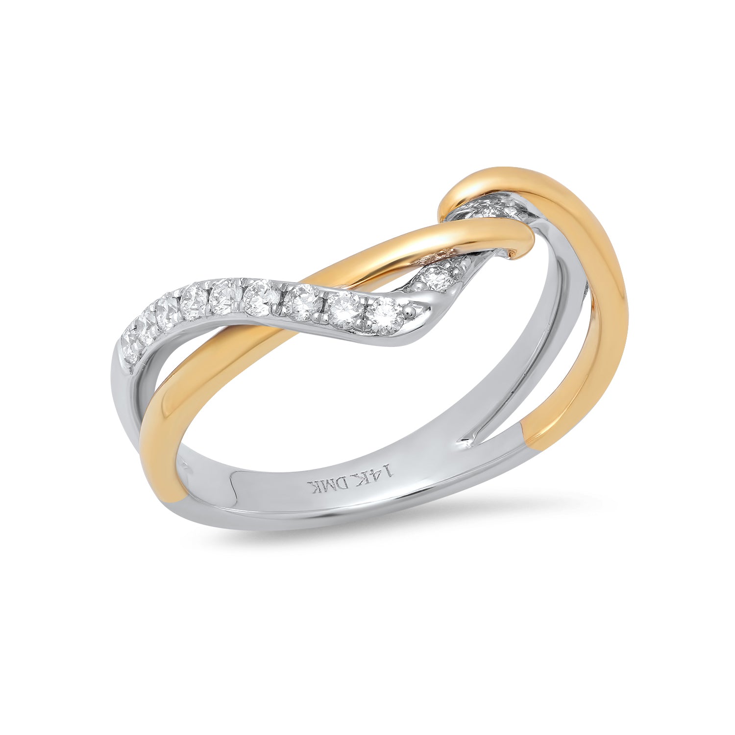 Part of the exclusive D. M. Kordansky Design Collection  Diamond weight- .27
