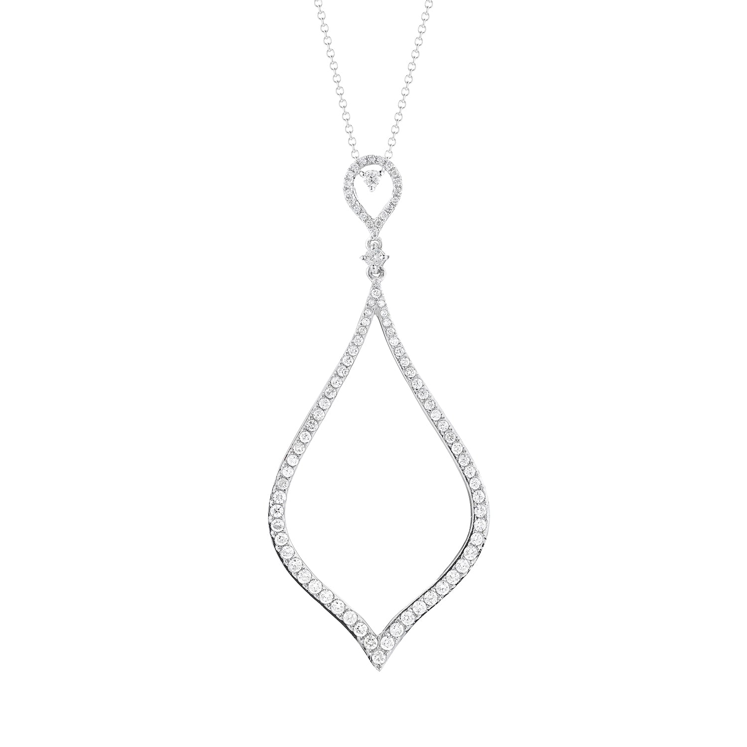 Diamond weight- .75 (w/o chain)