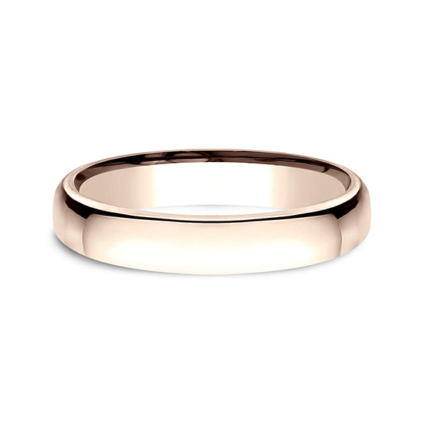 14K White Gold/Yellow Gold/Rose Gold/Palladium 3.5 mm European Comfort-Fit Wedding Ring