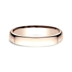 14K White Gold/Yellow Gold/Rose Gold/Palladium 3.5 mm European Comfort-Fit Wedding Ring