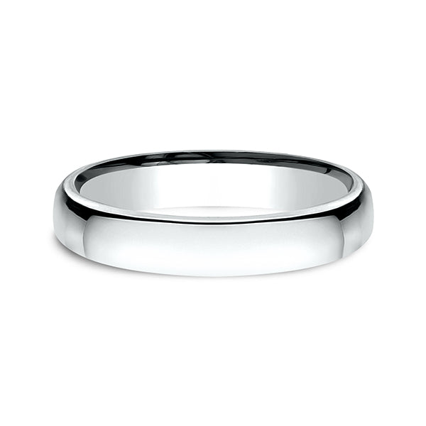 18K White Gold/Yellow Gold 3.5mm European Comfort-Fit Wedding Ring