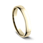 14K White Gold/Yellow Gold/Rose Gold/Palladium 3.5 mm European Comfort-Fit Wedding Ring