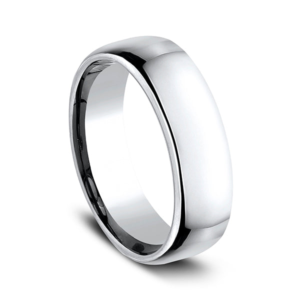 Cobalt 6.5mm European Comfort-Fit Design Wedding Band