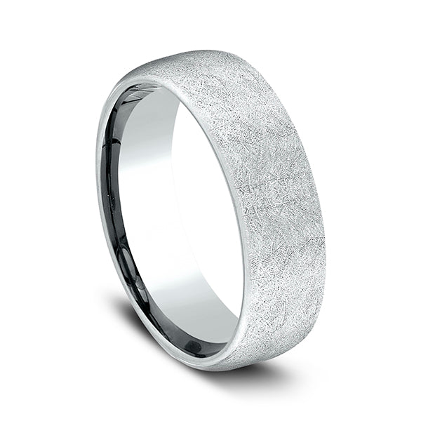 14K Rose Gold/White Gold/Yellow Gold 6.5mm Comfort-Fit Design Wedding Band