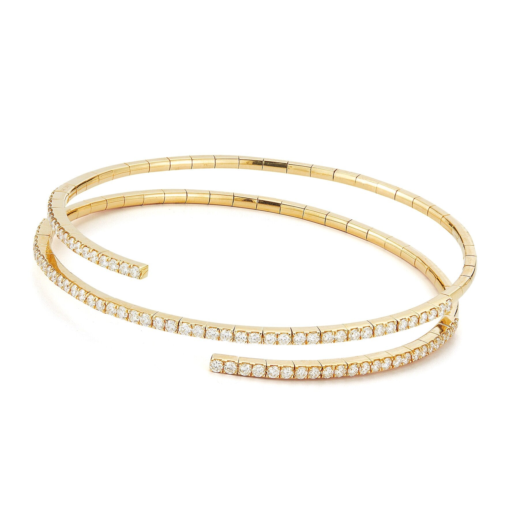 Slinky Bangle- 2.77 Dia.
