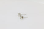Diamond Stud Earrings in 14KT White Gold ( 0.75ct tw dia )