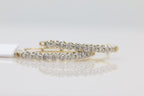 Diamond Hoop Earrings in 10KT Yellow Gold ( 0.5ct tw dia )