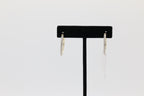Diamond Hoop Earrings in 10KT Yellow Gold ( 0.5ct tw dia )