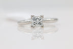 Diamond Solitaire Ring in 14KT White Gold ( 1.01ct tw dia )