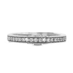 Diamond Channel Band in 14KT White Gold ( 0.25ct tw dia )
