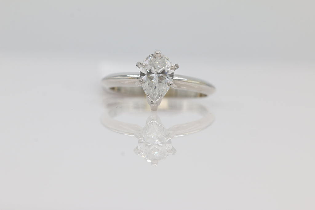 Diamond Band with Milgrain in 14KT White Gold ( 0.25ct tw dia )