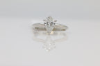 Diamond Band with Milgrain in 14KT White Gold ( 0.25ct tw dia )