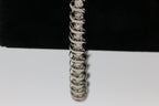 Diamond Tennis Bracelet in 14KT White Gold ( 4ct tw dia )