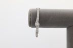 Swirl Baguette Cut Diamond Bangle in 14KT White Gold ( 2ct tw dia )