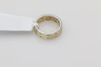 Twisted Diamond Band in 14KT Two Tone Gold ( 0.47ct tw dia )