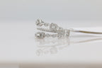 Diamond Multi Band Ring in 14KT White Gold ( 0.41ct dtw )