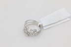 Diamond Multi Band Ring in 14KT White Gold ( 0.41ct dtw )