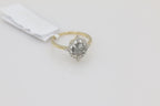 Diamond Salt and Pepper Ring in 14KT Yellow Gold ( 1.25ct dtw )