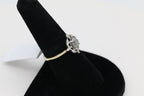 Diamond Salt and Pepper Ring in 14KT Yellow Gold ( 1.25ct dtw )