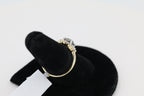 Diamond Salt and Pepper Ring in 14KT Yellow Gold ( 1.25ct dtw )