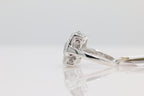Diamond and Ruby Ring in 14KT White Gold ( 1.05ct dtw )