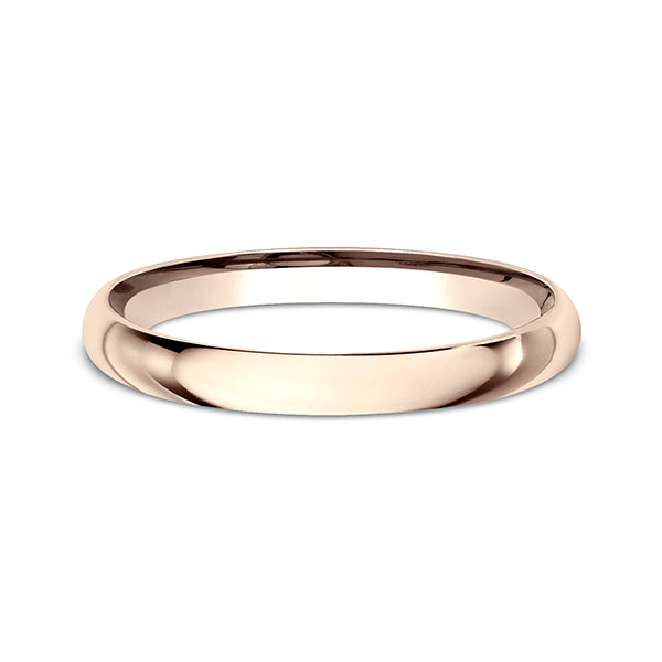 14 karat White Gold/Yellow Gold/Rose Gold 2mm Standard Comfort-Fit Wedding Ring