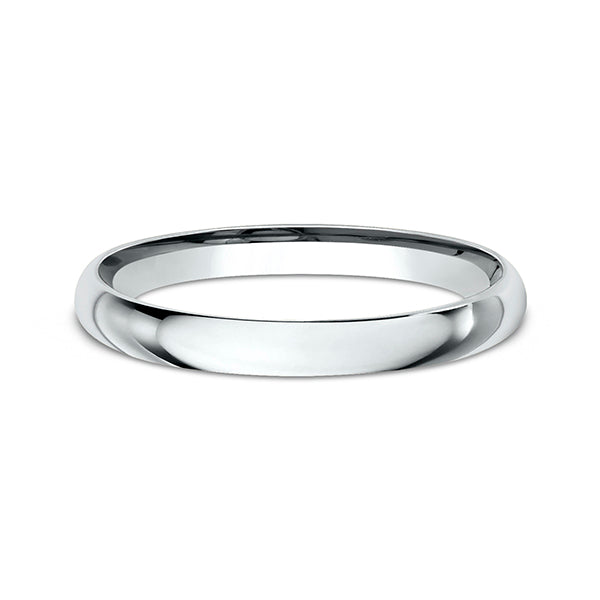 Platinum 2mm Standard Comfort-Fit Wedding Ring