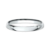 Platinum 2mm Standard Comfort-Fit Wedding Ring