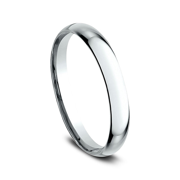 14k White Gold/Yellow Gold/Rose gold Standard Comfort-Fit Wedding Ring