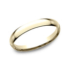 14k White Gold/Yellow Gold/Rose gold Standard Comfort-Fit Wedding Ring