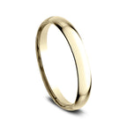 14k White Gold/Yellow Gold/Rose gold Standard Comfort-Fit Wedding Ring