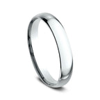 14K White Gold/Yellow Gold/Rose Gold 3mm Standard Comfort-Fit Wedding Ring