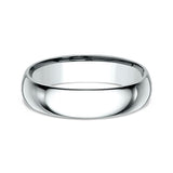 Platinum 4/5/6/7mm Standard Comfort-Fit Wedding Ring