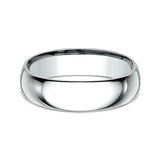 Platinum 4/5/6/7mm Standard Comfort-Fit Wedding Ring