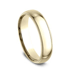 14K White Gold/Yellow Gold/Rose Gold 5mm Milgrain Standard Comfort Fit Ring