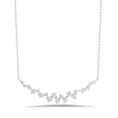 Hills and Valleys Necklace- .41 Dia.