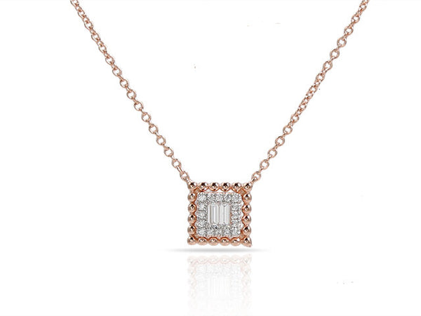 Square Necklace- .14 Dia.