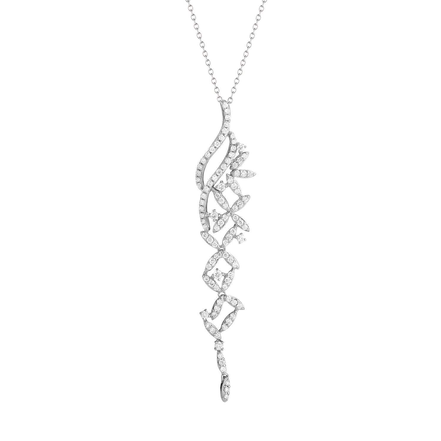 Diamond weight- .57 (w/o chain)