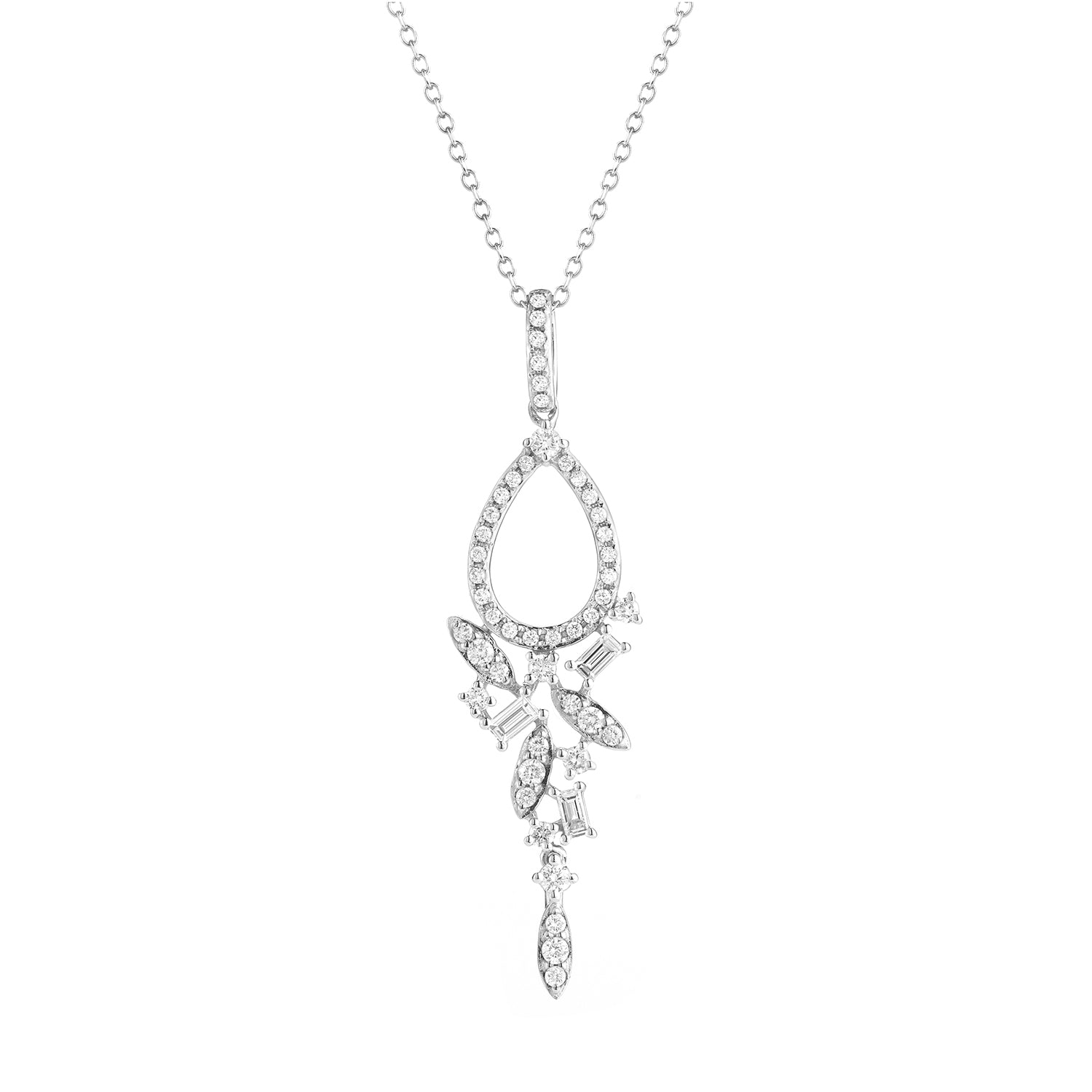 Diamond weight- .45 (w/o chain)