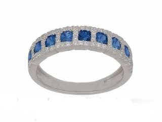 Diamond weight- .25  Sapphire weight- .72