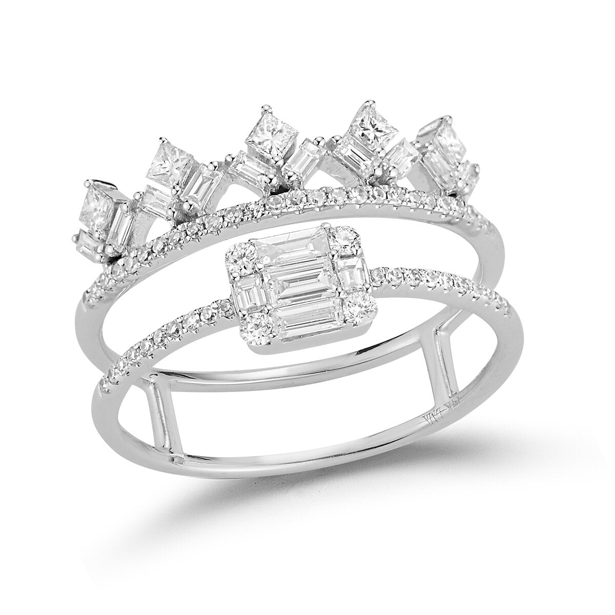 Majestically Wild Ring w/ .72 Diamonds