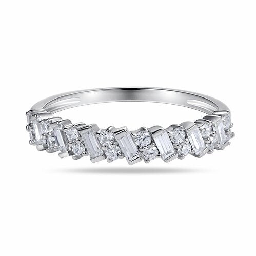 Baguette Ring on a Bangle-.48 dia.