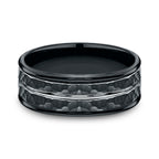 Cobalt 8mm Comfort-Fit Design Wedding Band