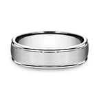 Cobalt 6mm Comfort-Fit Design Wedding Band
