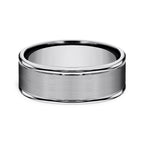 Tungsten 6mm/8mm Comfort-Fit Design Wedding Band
