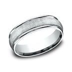 14K Rose/White/Yellow Gold Comfort-Fit Design Wedding Ring