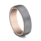 Ammara Stone 6.5mm Comfort-fit Design Wedding Ring