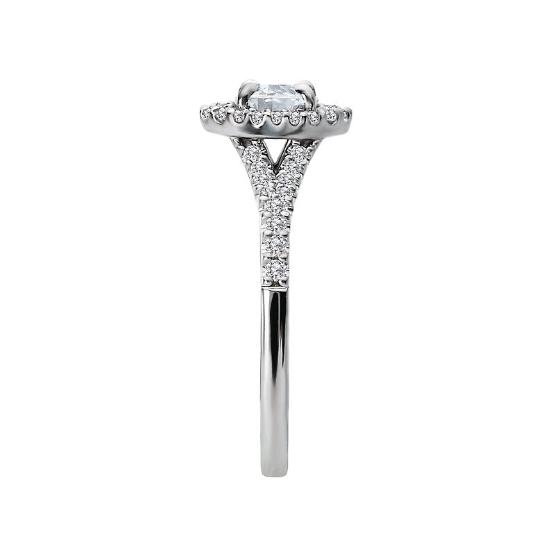Romance Halo Diamond Ring